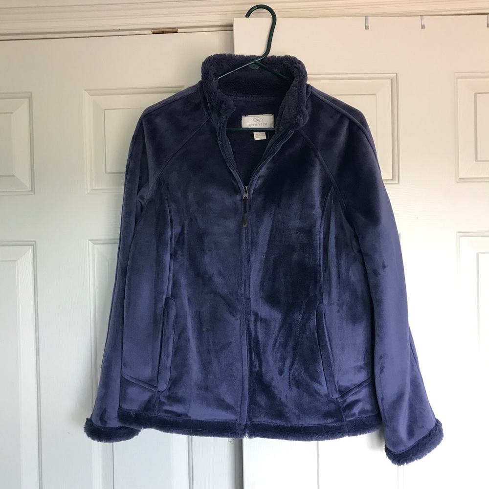 Super Soft Indigo Winter Jacket